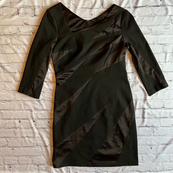 Max and Cleo Black Asymmetrical Dress 12 - Picture 1 of 8